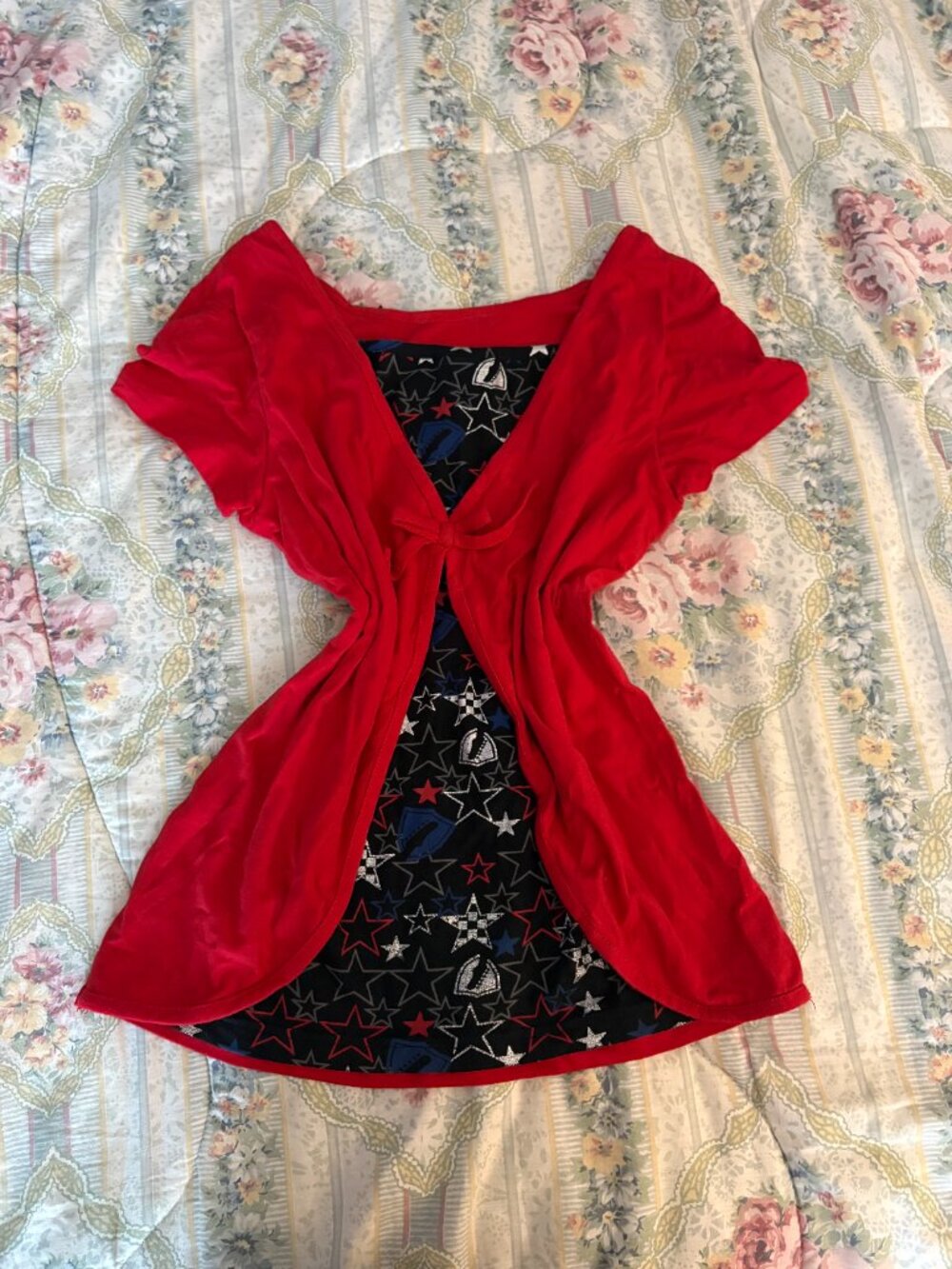 Y2k Camp Rock mitchie baby doll graphic top
